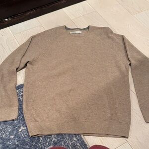 Outerknown Men's Brown Crewneck Sweater